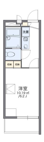 レオパレスゴールドフォルムの間取り画像