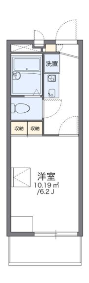 レオパレスゴールドフォルムの間取り画像