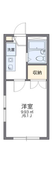 レオパレスNAKAJIMAの間取り画像