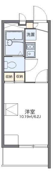 レオパレスアルカイックの間取り画像