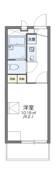 レオパレスASHIHARAの間取り画像
