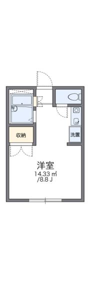 レオパレスKAMITANIGAMIの間取り画像