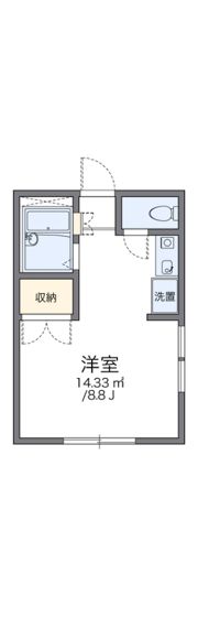 レオパレスKAMITANIGAMIの間取り画像