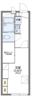 レオパレスMaeda2の間取り画像