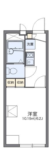 レオパレスMIZUKASAの間取り画像