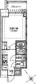 S-RESIDENCE都島の間取り画像