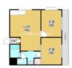 マンションサンパールの間取り画像