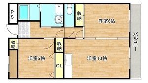 ポルト巽の間取り画像