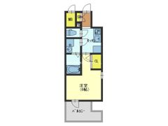 エスリード大阪 NAGAHORI GATEの間取り画像