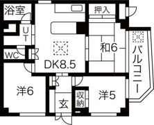 グレースハイツ野江の間取り画像