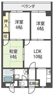 グランドシャトー山本の間取り画像