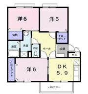サンヴェール一条の間取り画像