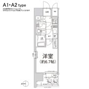 エスリード松屋町SOUTHの間取り画像