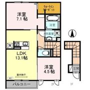 ルアーナ B棟の間取り画像