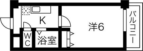 リップル ルネ放出の間取り画像
