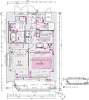 エステムプラザ南船場レジスタの間取り画像