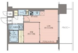 プレジオ弁天町の間取り画像
