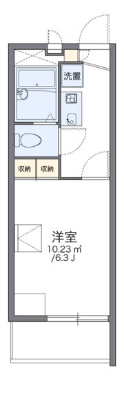 レオパレス大池橋の間取り画像