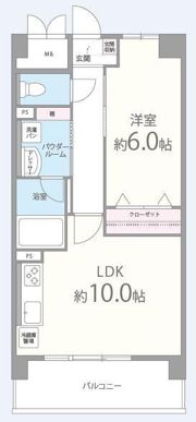 プレステイジEXE（プレステイジエグゼ）の間取り画像