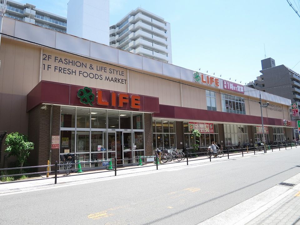 近くのライフ 下寺店まで876m（徒歩11分）