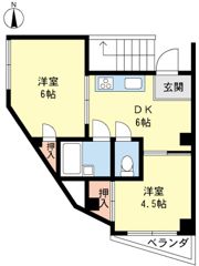 藤田ホワイトマンションの間取り画像
