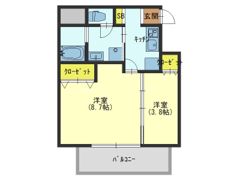ヴィラ・セレーノ玉造本町（旧ルネフラッツ玉造本町）の間取り画像