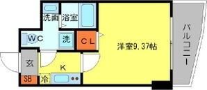 SERENiTE日本橋SUDの間取り画像