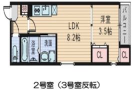 Sunglow朝潮橋の間取り画像
