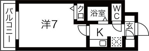アーバンエース日本橋パルの間取り画像