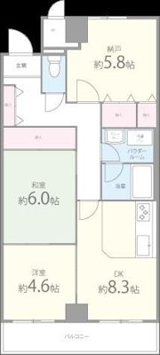 プリモ中宮の間取り画像