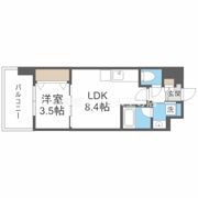 Dimora難波の間取り画像