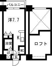 エグゼ大阪BAYの間取り画像