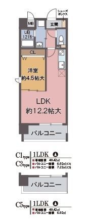 リーゾ エ パーネの間取り画像