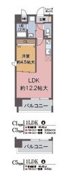 リーゾ エ パーネの間取り画像