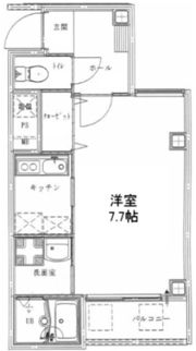 ルミエール難波の間取り画像
