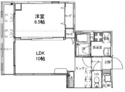ルミエール難波の間取り画像