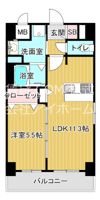 サンセール上本町の間取り画像