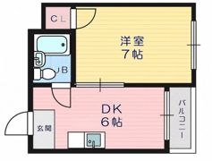 プレアール天王寺の間取り画像