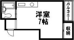 ジョイフル大今里の間取り画像
