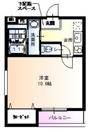 フジパレス長吉川辺III番館の間取り画像