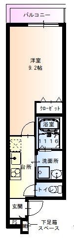 フジパレス東今里II番館の間取り画像