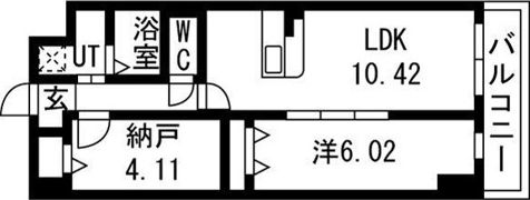 アーバンパーク新大阪の間取り画像