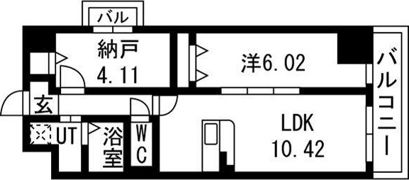 アーバンパーク新大阪の間取り画像