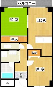ラシーヌ・Kの間取り画像