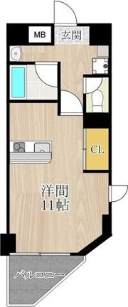 CITY SPIRE上町台の間取り画像