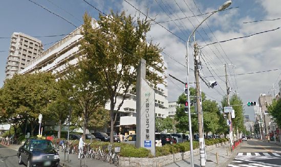 近くの大阪警察病院まで176m（徒歩3分）