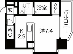 OAK弥栄夕陽ケ丘（オークヤサカ）の間取り画像