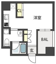 GRAND STEADY徳井町の間取り画像
