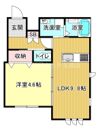 シュクル今里の間取り画像