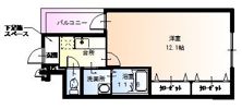 フジパレス長原III番館の間取り画像